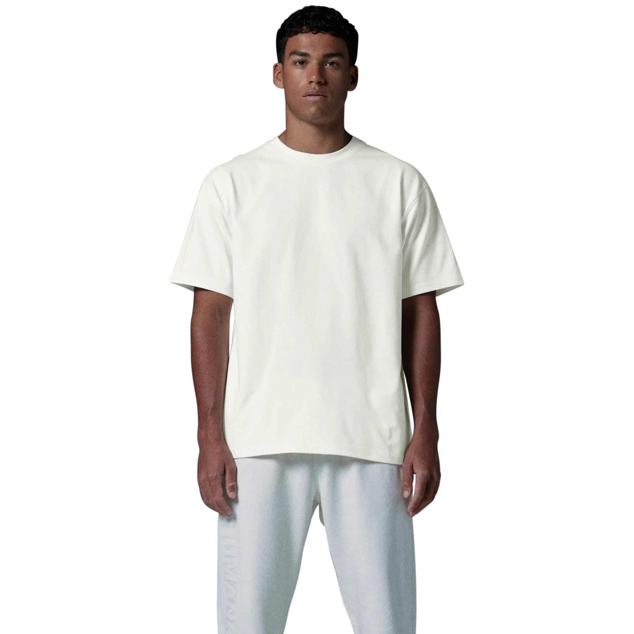 Front view of Human Race Made Bone White T Shirt